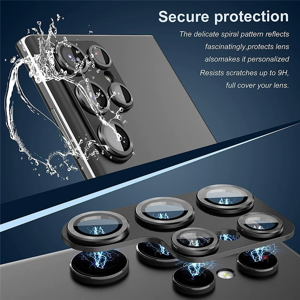 Glass Camera Lens Protector For Samsung S23 Ultra Full Cover Camera FoneFunShop   