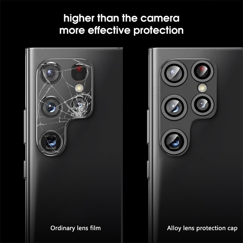 Glass Camera Lens Protector For Samsung S23 Ultra Full Cover Camera FoneFunShop   