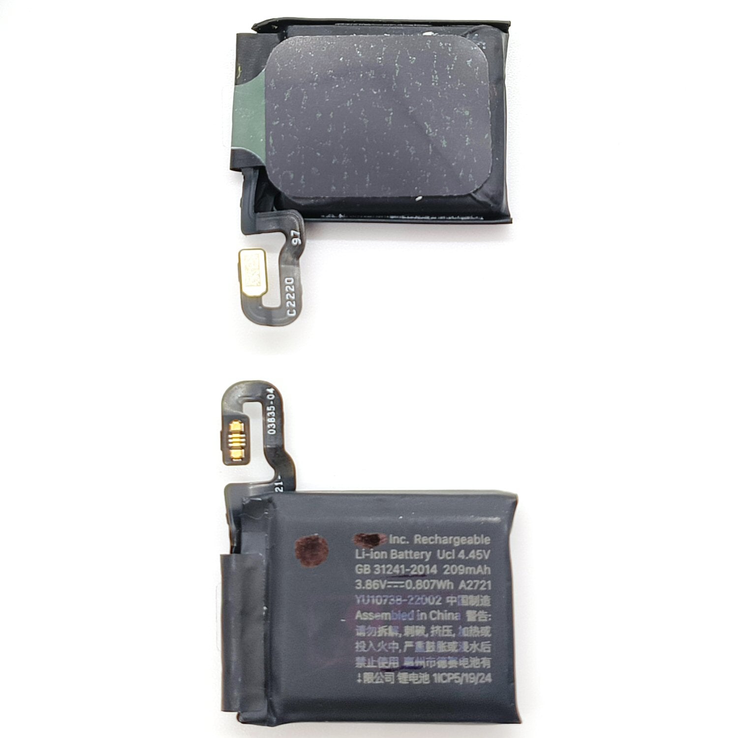 Battery For Apple Watch SE 2 40mm 2nd Gen GPS Replacement Part Battery FoneFunShop   