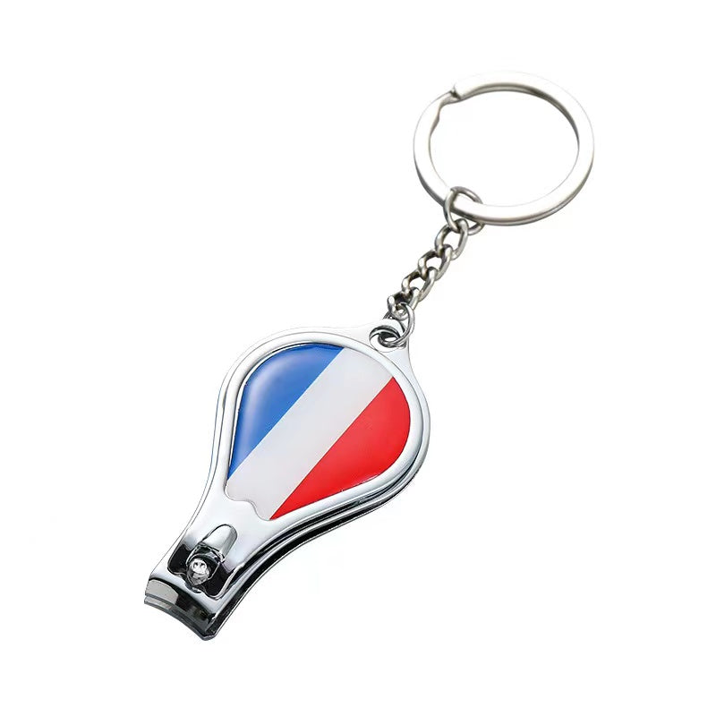 Keychain Bottle Opener Nail Clipper Keyring France Bottle Opener FoneFunShop   