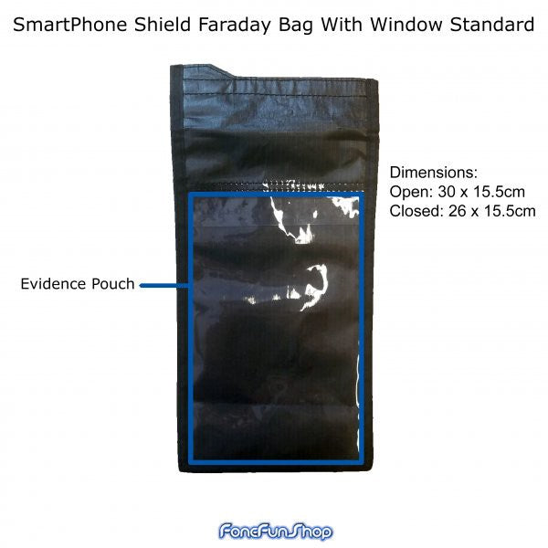 Faraday Bag Signal Blocker Medium Size Family Time Do Not Disturb At Meal Times Faraday FoneFunShop   