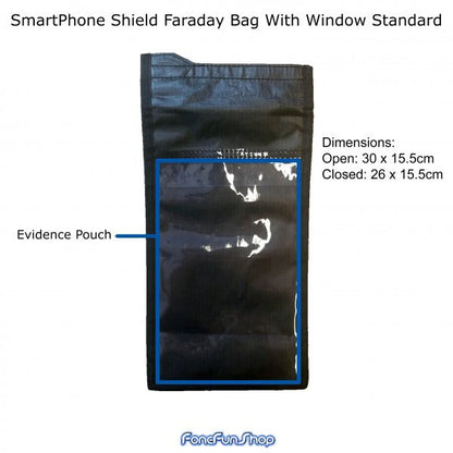 Faraday Bag Signal Blocker Medium Size Family Time Do Not Disturb At Meal Times Faraday FoneFunShop   