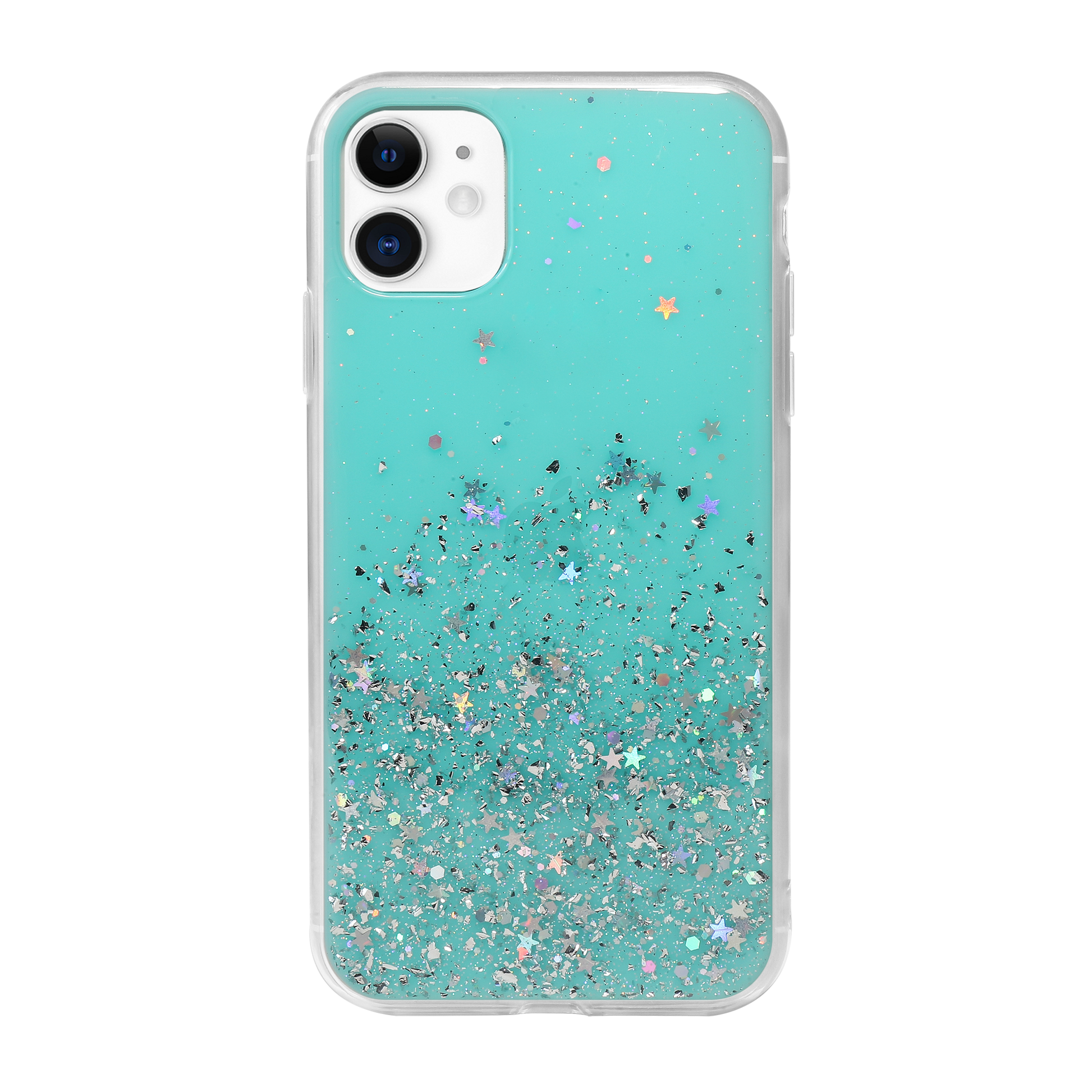 Case For iPhone 11 Switcheasy Blue Starfield Quicksand Style Case Cover FoneFunShop   