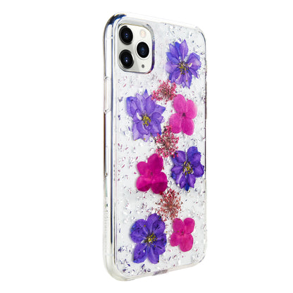 Case For iPhone 11 Pro KDOO Flowers Purple Case Cover FoneFunShop   