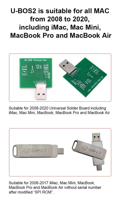 Ufix U BOS2 Data Assistant For MacBook UEFI BIOS DATABASE Read Write Repair  FoneFunShop   