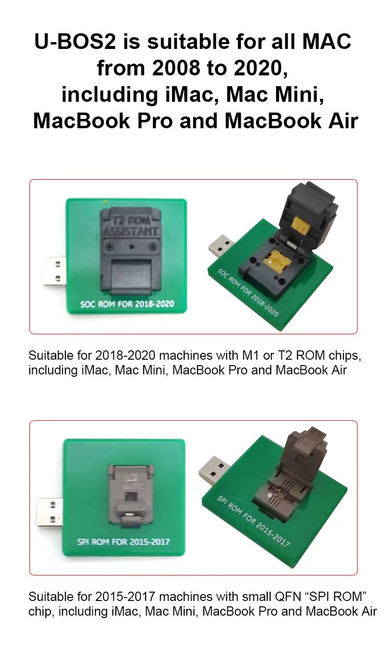 Ufix U BOS2 Data Assistant For MacBook UEFI BIOS DATABASE Read Write Repair  FoneFunShop   