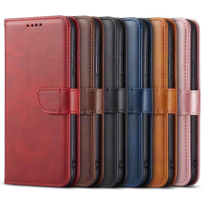 Case For Samsung S21 Ultra S30 Ultra PU Leather Flip Wallet Brown Case Cover FoneFunShop   