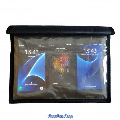 Faraday Bag Signal Blocker For Mobile Phone Shield With Window Large VKF3 Faraday FoneFunShop   