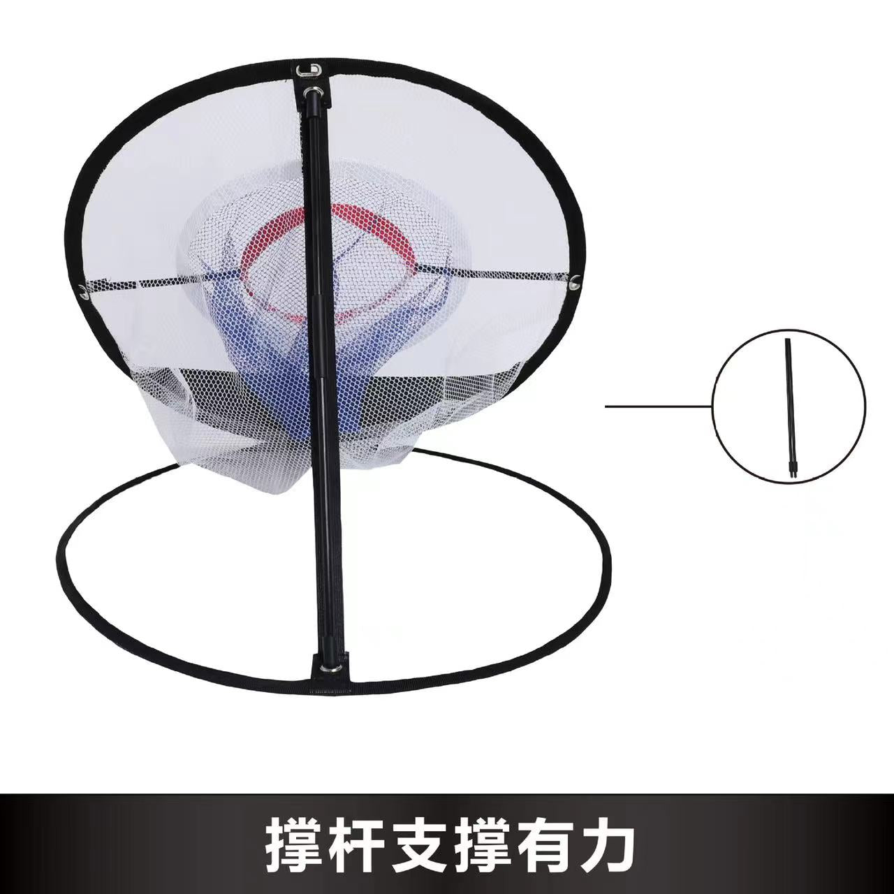 Golf Practice Chipping Net Perfect Shot Instant Pop Up Net with 3 Target Pockets ic Chip FoneFunShop   