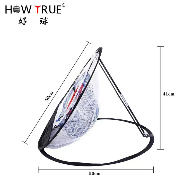 Golf Practice Chipping Net Perfect Shot Instant Pop Up Net with 3 Target Pockets ic Chip FoneFunShop   