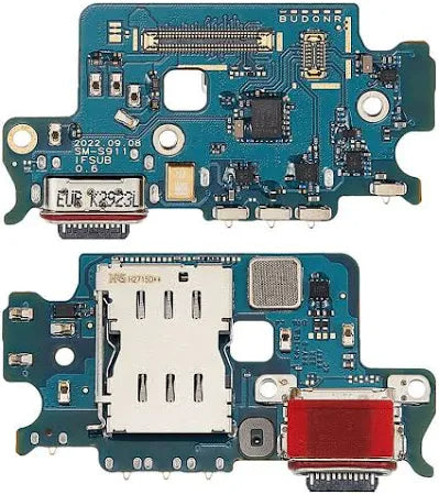 Charging Port For Samsung S23 SM-S911B Full PCB Board With USB Connector Charging Port FoneFunShop   