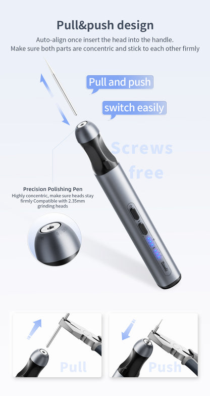 Rechargeable Precision Cutting Pen QianLi DM360 iHandy Polishing Grinding Qianli FoneFunShop   