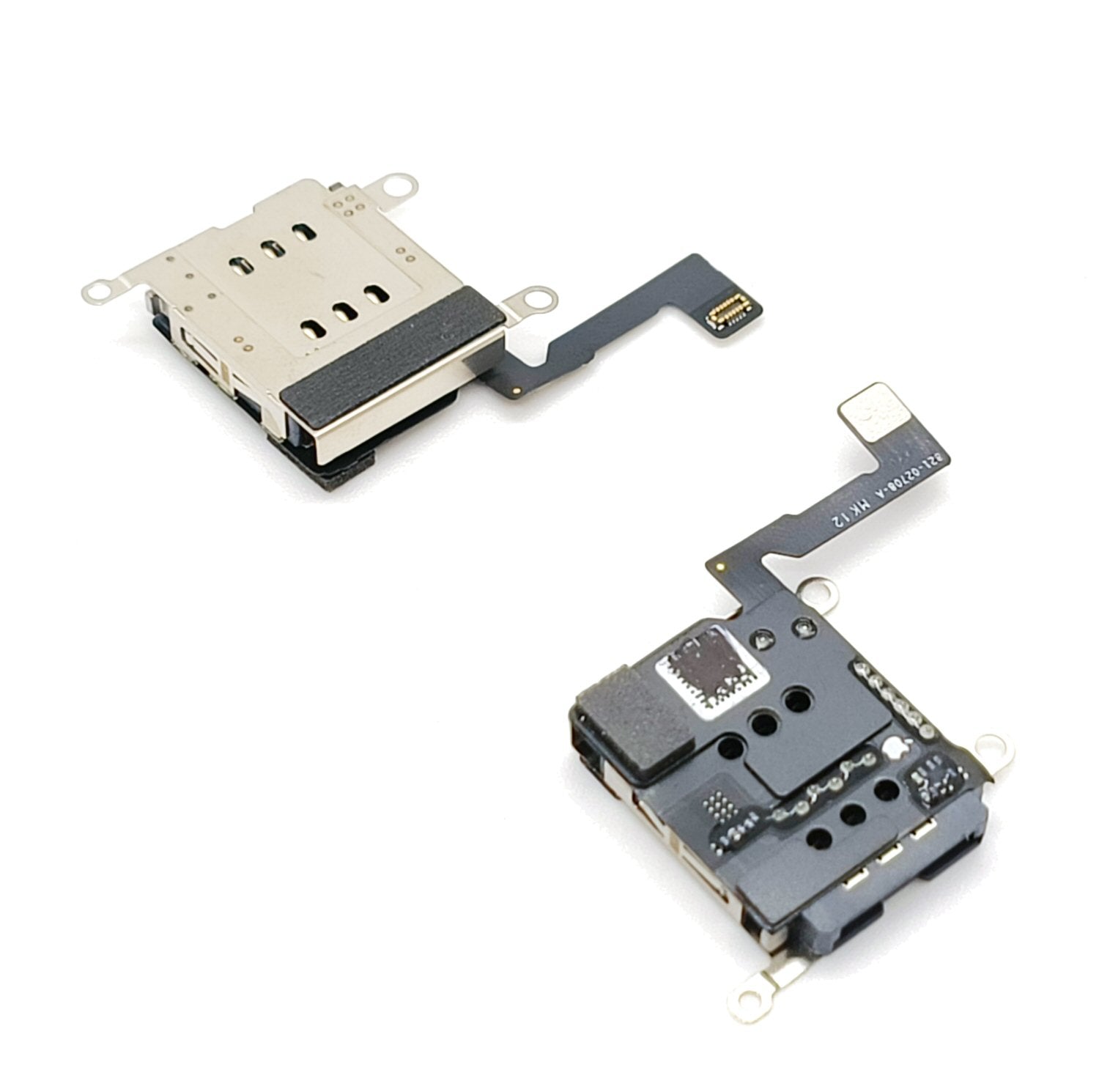 Dual Sim Tray For iPhone 12 Pro Max Blue Sim Card Reader - 2 Sim Card in 1 Phone Sim Tray FoneFunShop   