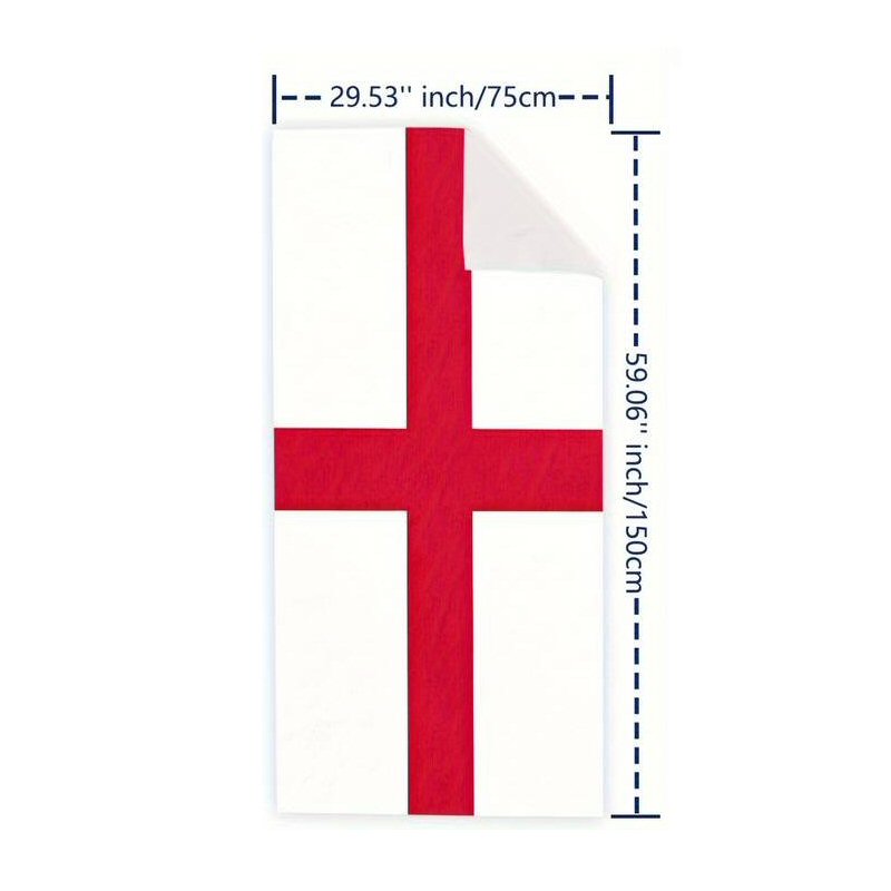 England Flag Beach Towel Extra Large Bath Microfiber Towel FoneFunShop   