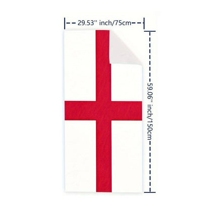 England Flag Beach Towel Extra Large Bath Microfiber Towel FoneFunShop   