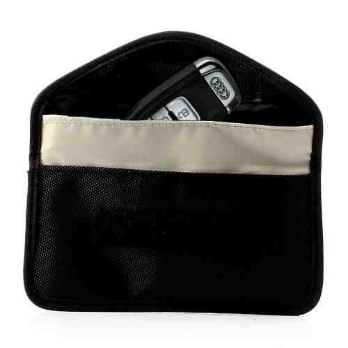 Car Key Signal Blocker Faraday Bag For Keyless Entry Fob Guard Shield - Large Faraday FoneFunShop   