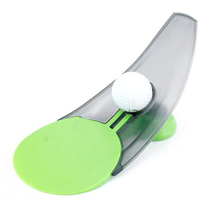 Foldable Golf Putter Putting Speed Accuracy Exerciser Training Accessory Green Golf FoneFunShop   