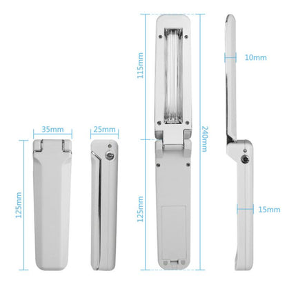 Portable UV Sterilizer Fold Up Battery Operated Battery FoneFunShop   