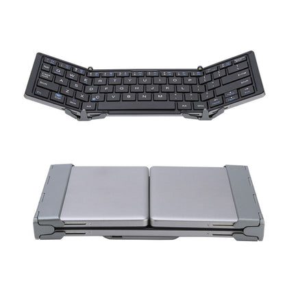 Bluetooth Keyboard For Android iOS Windows Tri Fold Black  FoneFunShop   