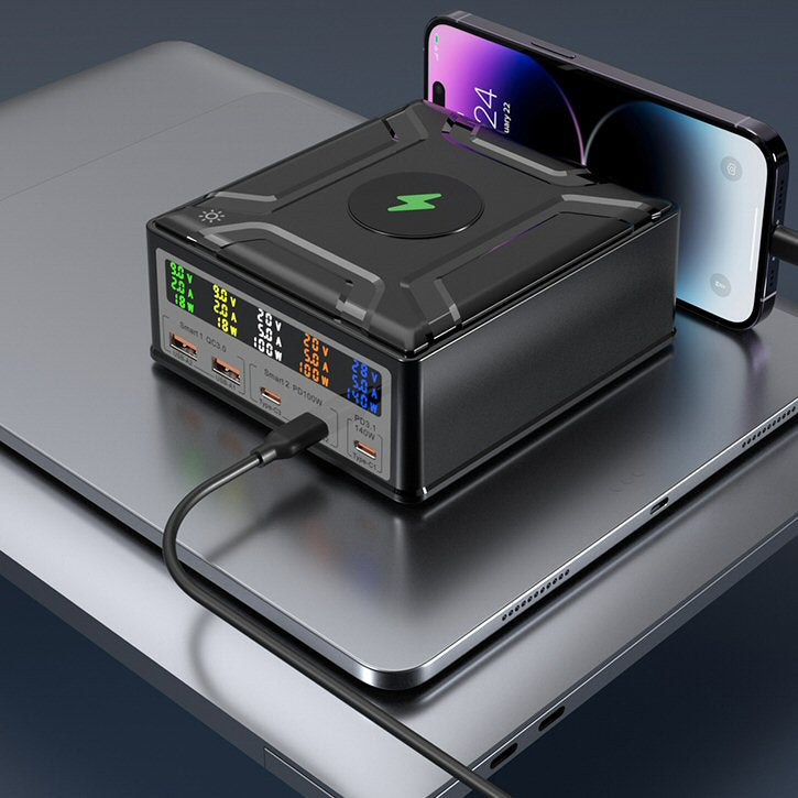 260W GaN USB-C Fast Charging Station PD3.1 Charger FoneFunShop   