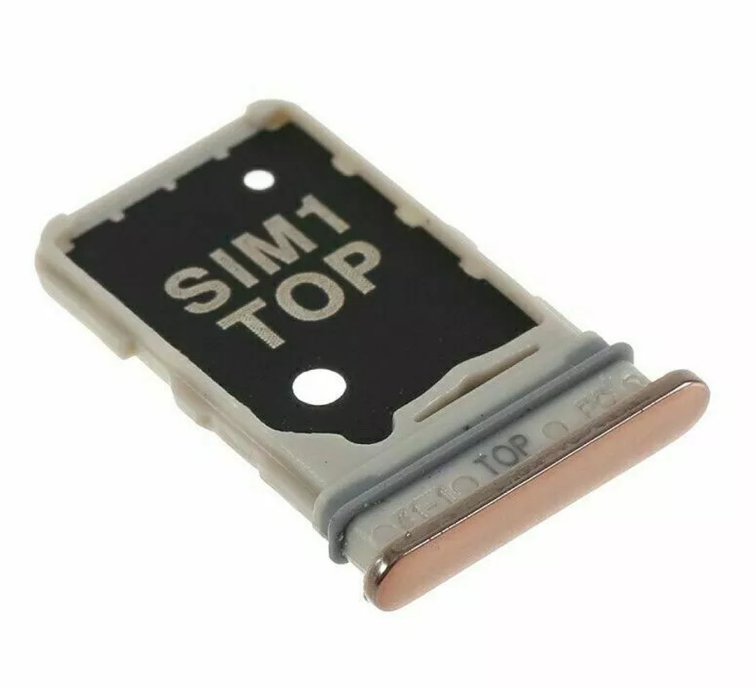 Sim Tray For Samsung A80 A805F in gold Sim Tray FoneFunShop   