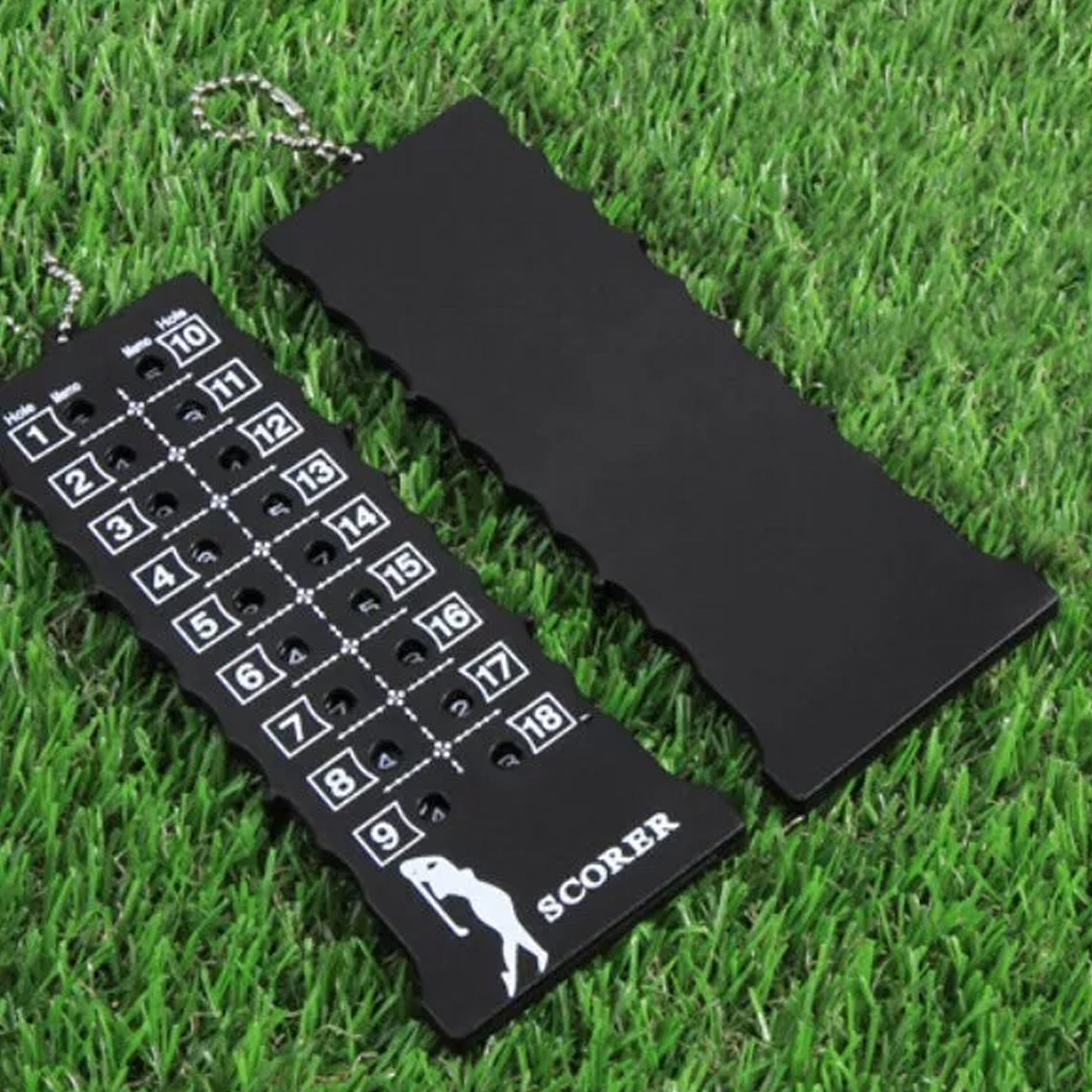 Portable 18-Hole Golf Scorecard Score Counter Black Golf FoneFunShop   