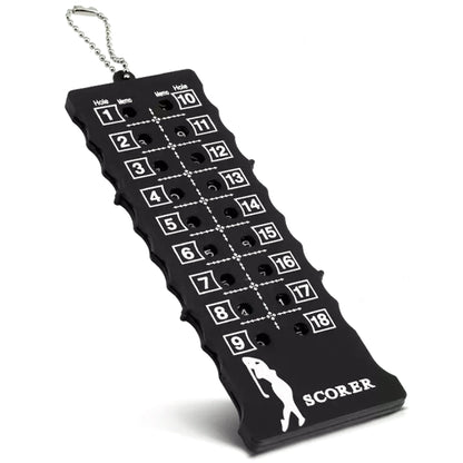 Portable 18-Hole Golf Scorecard Score Counter Black Golf FoneFunShop   