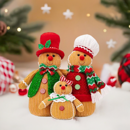 Festive Christmas Ginger Bread Family Christmas FoneFunShop   