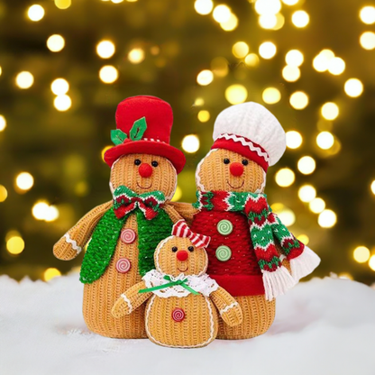 Festive Christmas Ginger Bread Family Christmas FoneFunShop   