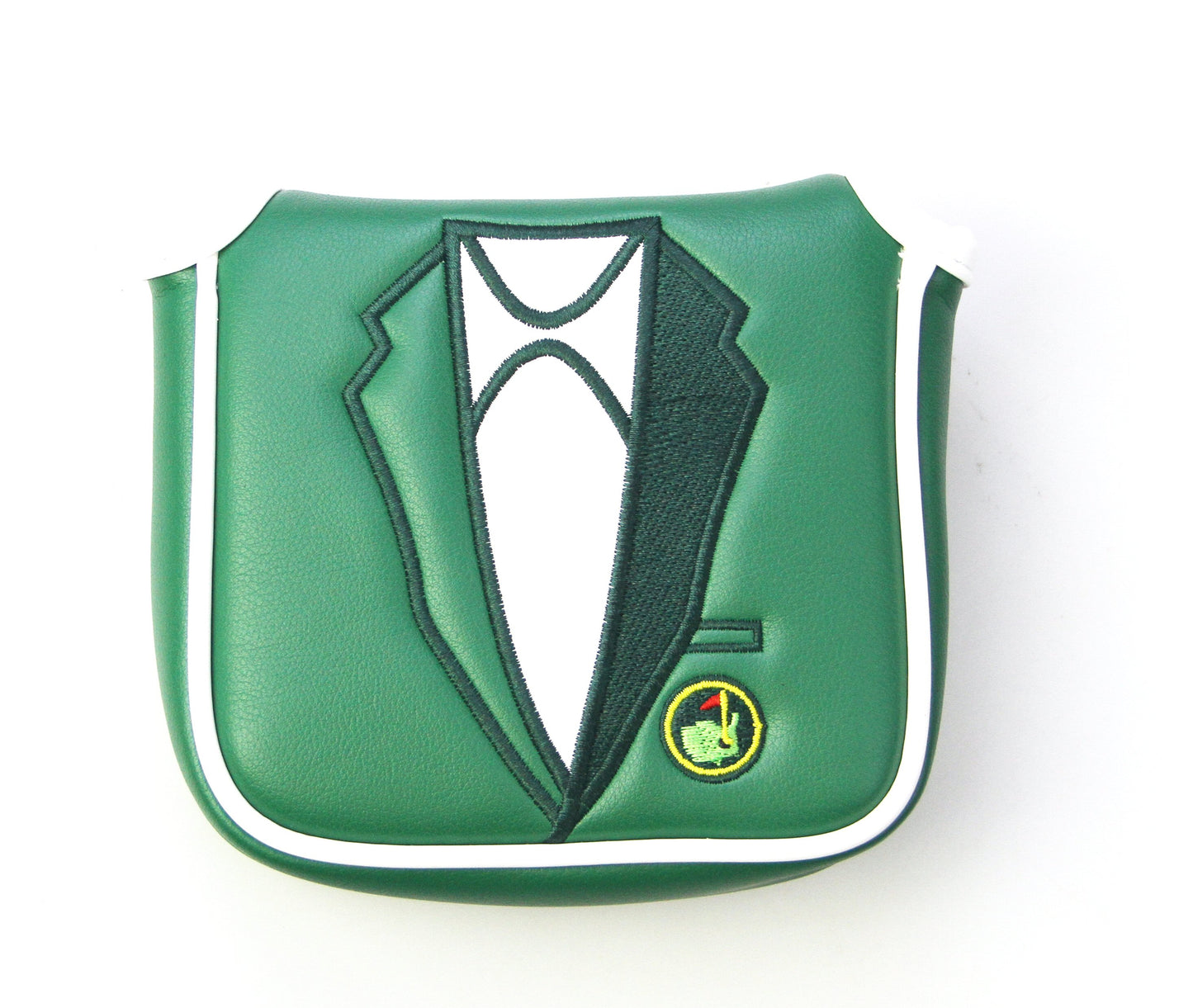 Green Jacket Golf Half Mallet Putter Club Cover Headcover Golf Accessorise FoneFunShop   