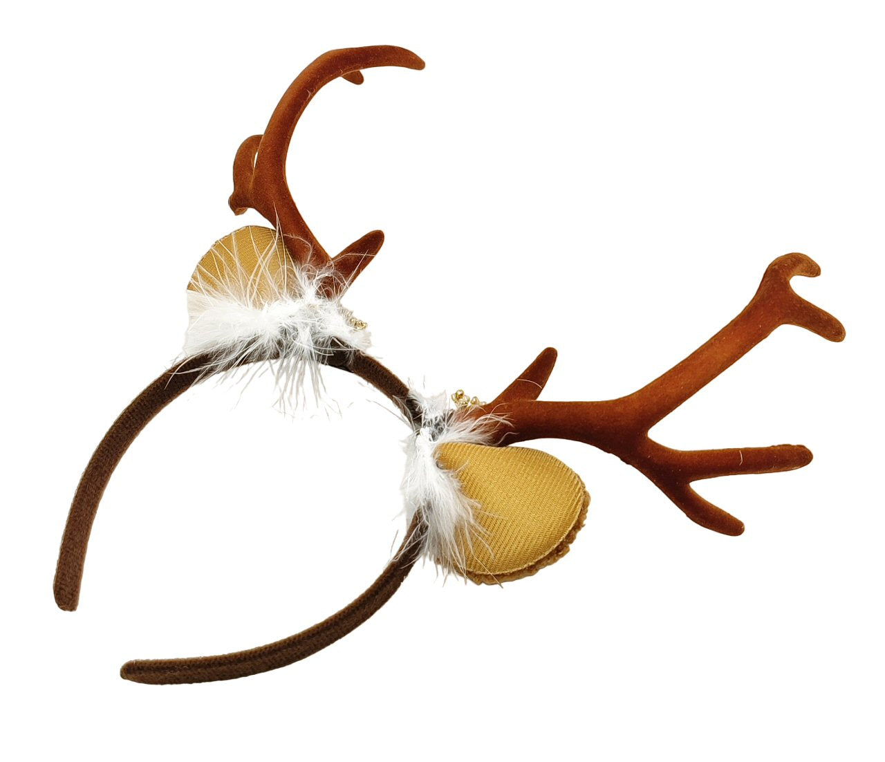 Reindeer Antlers Headband for Christmas Festive Brown Christmas FoneFunShop   