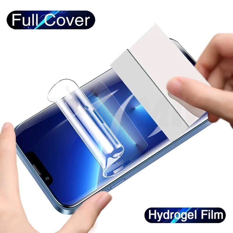 Screen Protector For Huawei P60 P50 P40 P30 Pro Y Mate X Hydrogel Full Cover Screen Protector FoneFunShop   