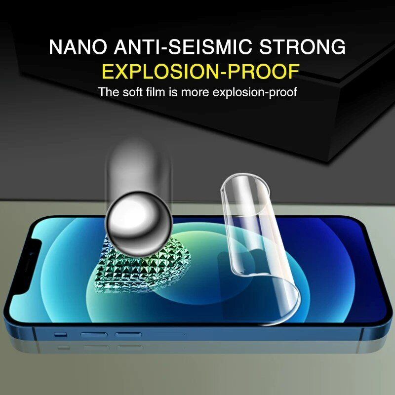 Screen Protector For Samsung Galaxy Note 20 Ultra 10 9 8 5 Hydrogel Full Cover Screen Protector FoneFunShop   