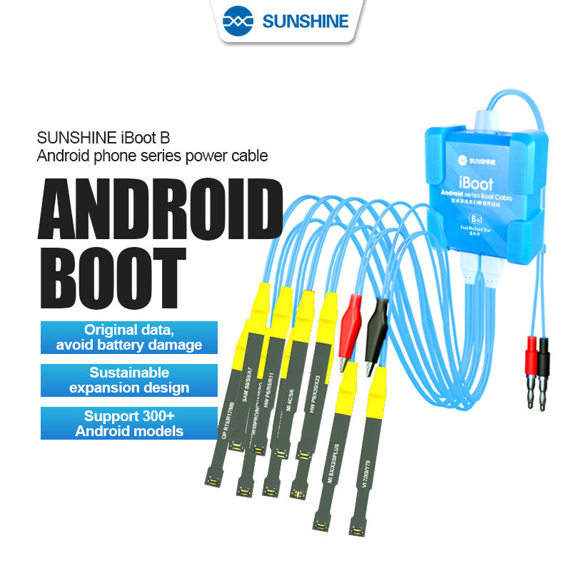 Sunshine iBoot B Series Dedicated Safe DC Power Cables For Android Phones Cable FoneFunShop   