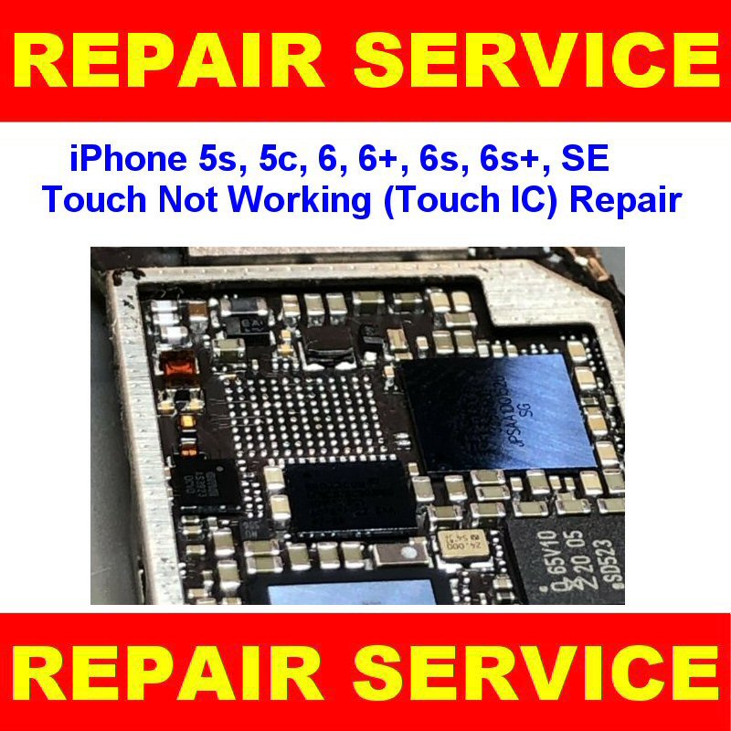 iPhone 5s, 5c, 6, 6+, 6s, 6s+, SE, 7, 7+, 8, 8+ Touch IC Replacement Service  FoneFunShop   