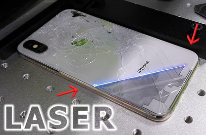 Back Glass Replacement Service For iPhone 15 14 13 12 11 X 8 7 6 5 (Fix by Post)  FoneFunShop   