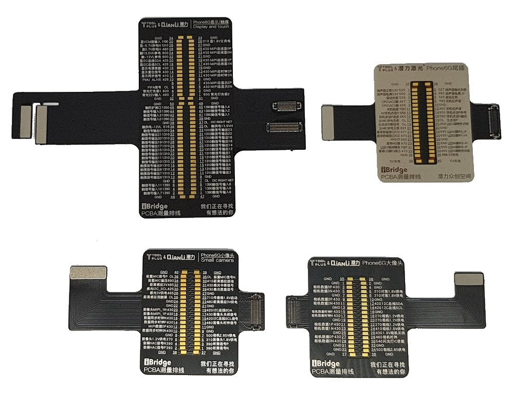 Logic Board Diagnostics Tool Full Pack of 6 QianLi ToolPlus iBridge s For iPhone Tool FoneFunShop   