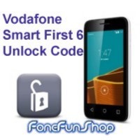 Vodafone Smart First 6 Unlock Code Unlock FoneFunShop   