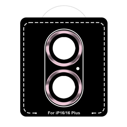 Glass Camera Lens Protector For iPhone 16 / 16 Plus / 16 Pro / 16 Pro Max Camera FoneFunShop iPhone 16 / iPhone Plus Pink 