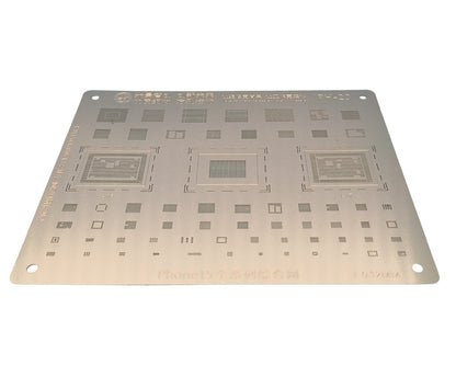 Mijing IPH-20 Reballing Stencil For iPhone 15 - T-0.12mm A16 A17 CPU Stencil FoneFunShop   