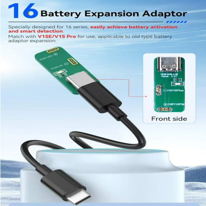 JCID Battery Expansion Adapter for iPhone 16 Series Battery FoneFunShop