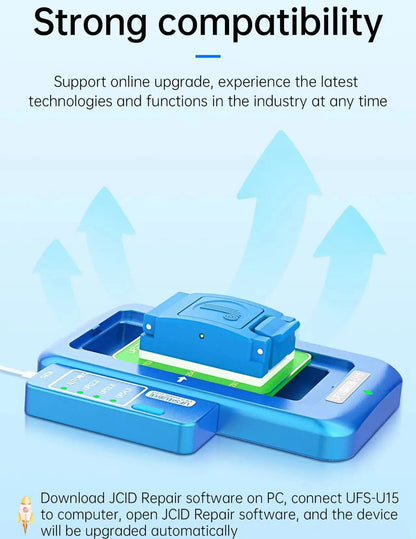 JCID U15 UFS Programmer BGA153/254/297 Read Write Tool Jc id FoneFunShop   