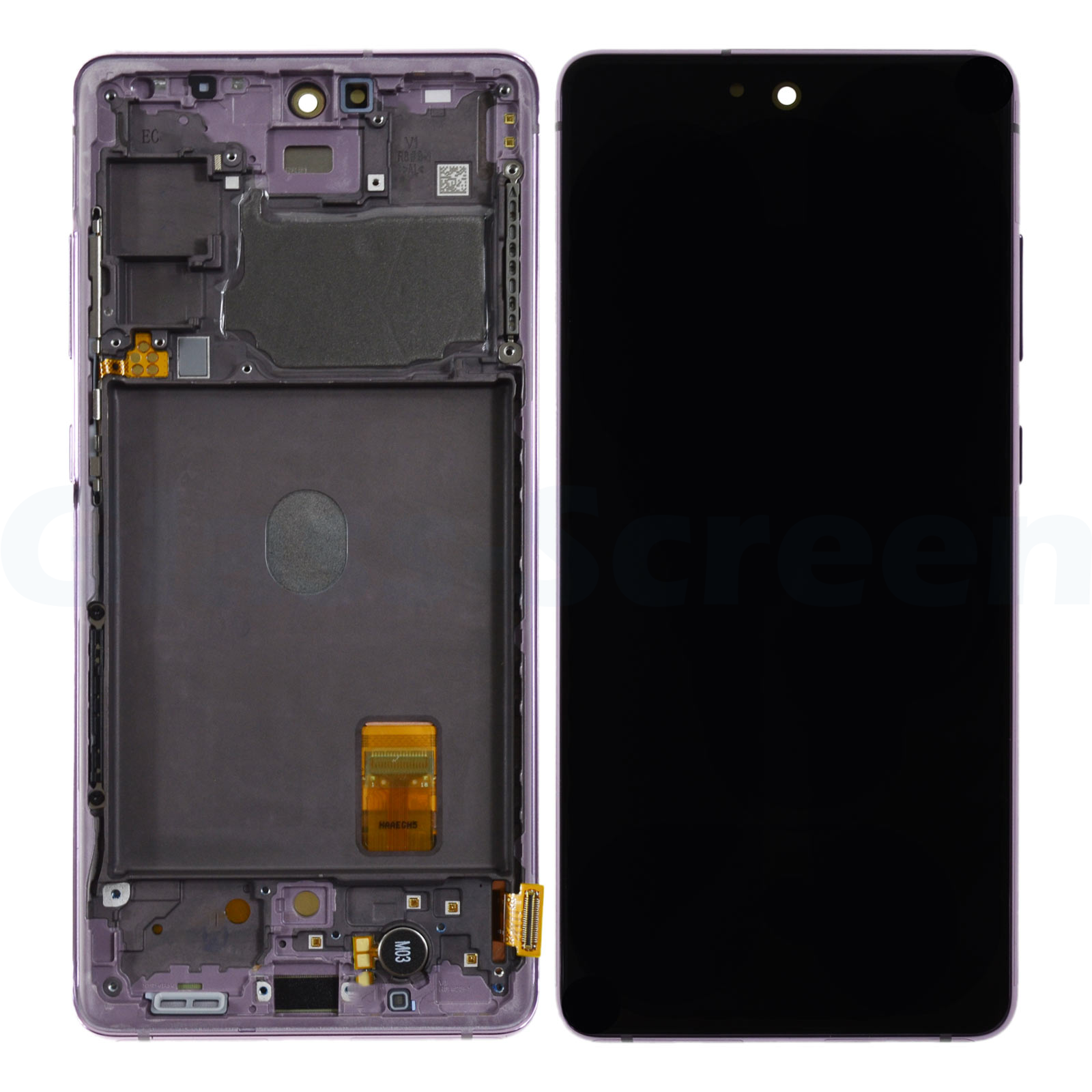 Lcd Screen For Samsung S20 FE G780F Full Frame Lavender GH82 24219C Screen FoneFunShop   