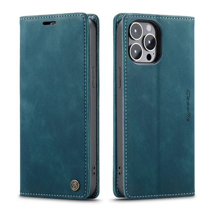 Flip Case For iPhone 16 / 16 Plus / 16 Pro / 16 Pro Max PU leather Wallet Stand Case Cover FoneFunShop iPhone 16 Teal 