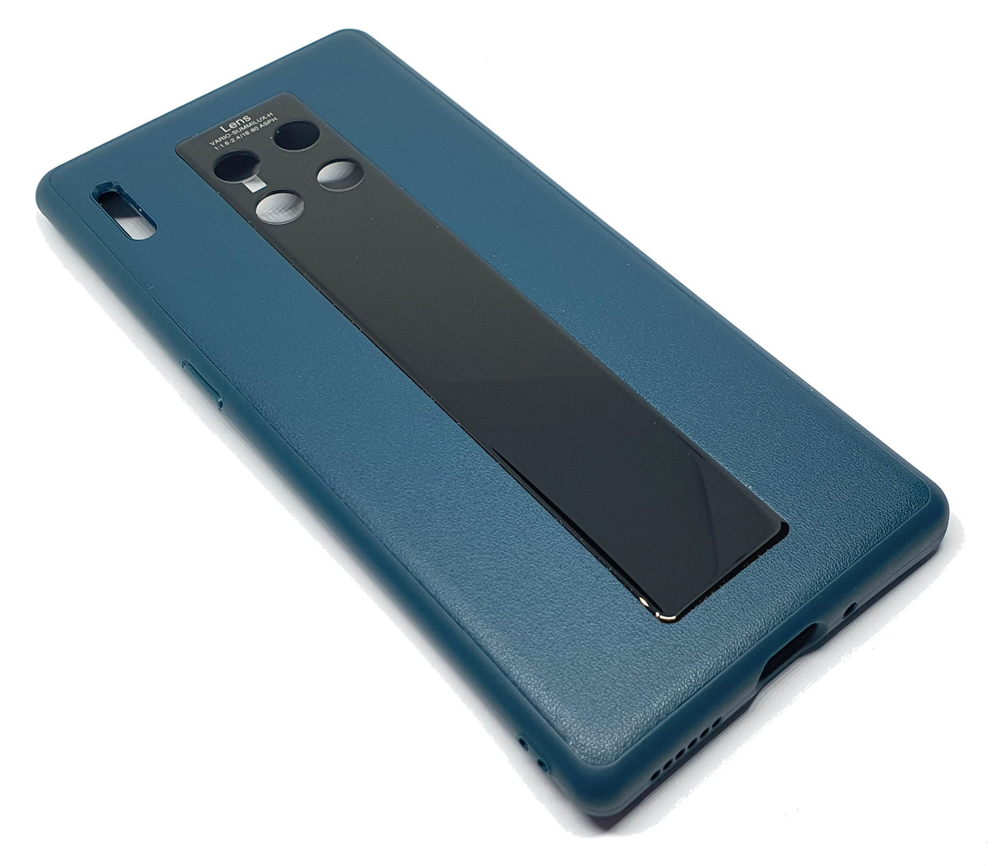 Case For Huawei Mate 30 Pro Meephone Aqua Blue Hard Back PU Leather Effect Case Cover FoneFunShop   