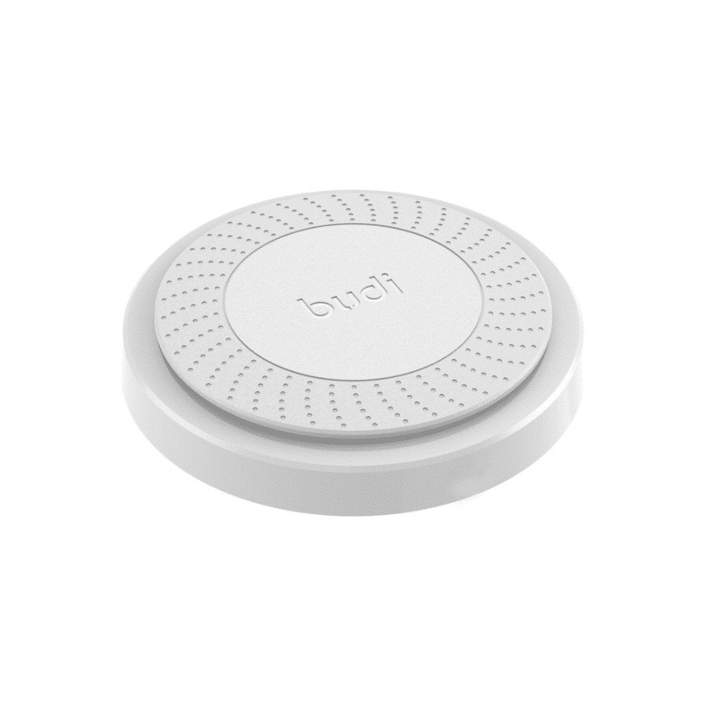 Budi Wireless Fast Charger For iPhone Samsung 10Watt White Budi FoneFunShop   