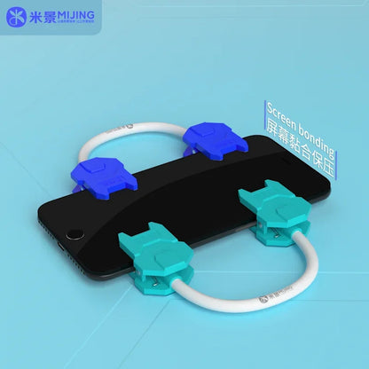 Screen Holding Clip For iPhone Repair Mijing PM-11 Helping Hand Display Holder Screen FoneFunShop   