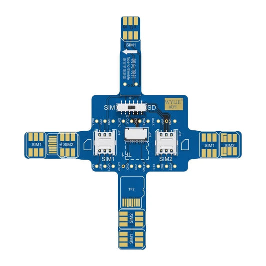 Wylie Smart Phone Signal Test Board for iOS and Android SD Dual Sim Tester Kit Sim FoneFunShop   