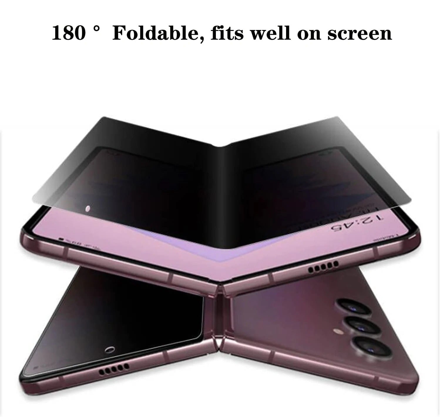 Privacy Screen Protector For Samsung Galaxy Z Fold Flip 5 4 3 Hydrogel Inner Out Screen Protector FoneFunShop   