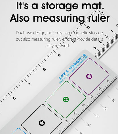 MaAnt Magnetic Screw Mat Organizer for Small Screws Phone Repair Magnetic Screw FoneFunShop   